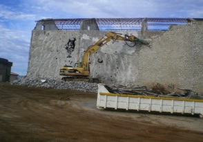 Démolition batiment